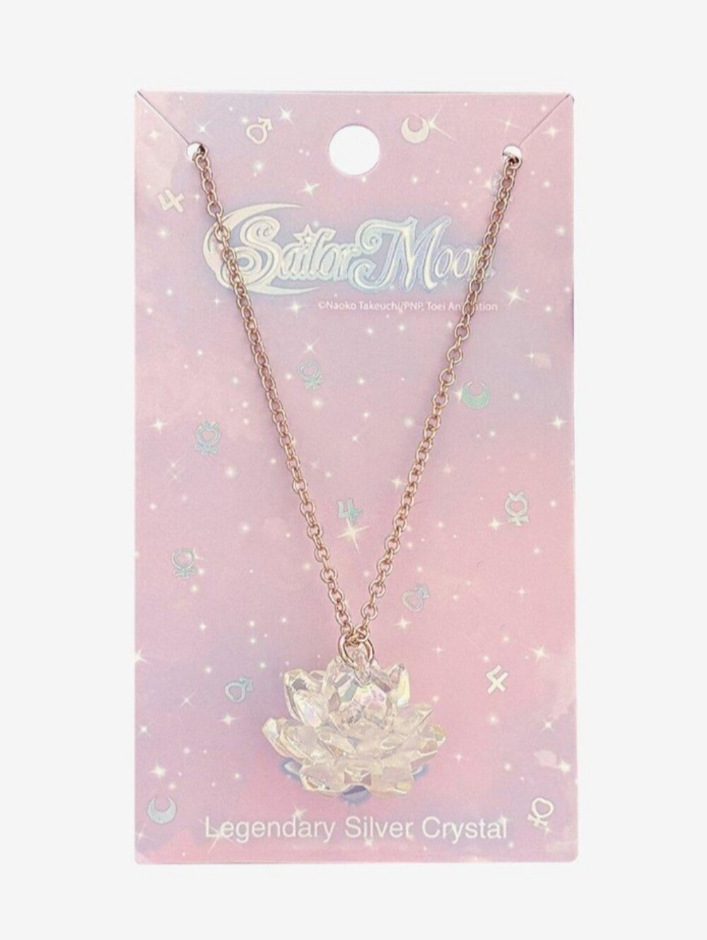 Pretty Guardian Sailor Moon Legendary Silver Crystal Necklace